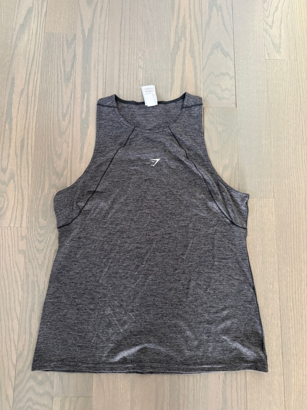 Gymshark Charcoal Heather Athletic Tank Top